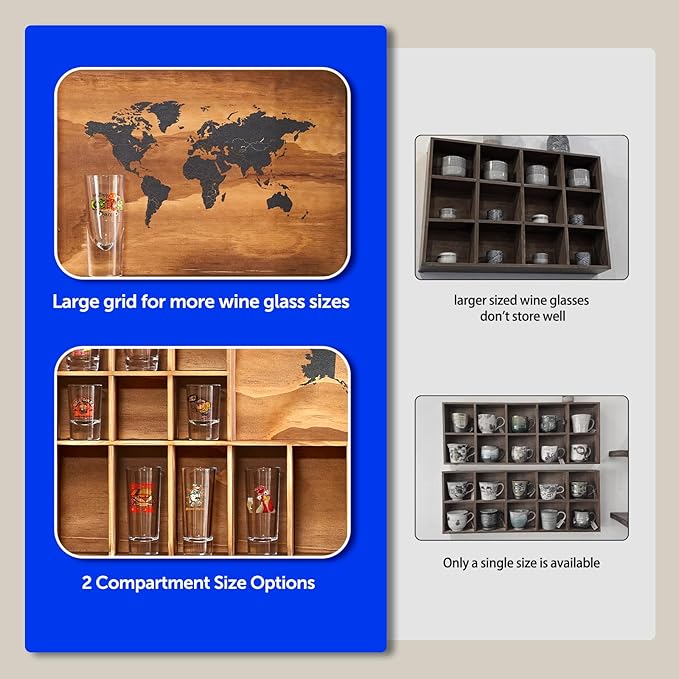 Large Shot Glass Display Case - Image 4