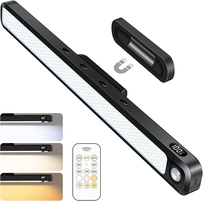 Ferswe 3W Motion Sensor Rechargeable Light Bar by FERSWE
