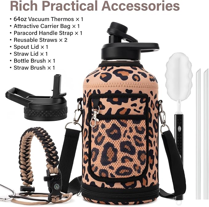 DYSANKY Insulated Water Bottle | Thickened Stainless Steel Vacuum Metal | - Image 2