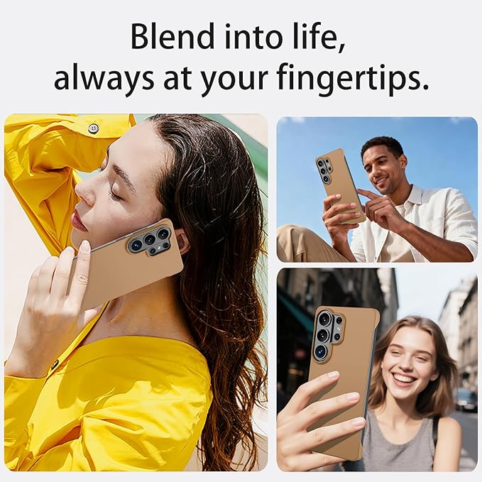 GRECAZO Slim Borderless for Samsung Galaxy S26 Ultra Phone Case 6.9" Ultra-Thin - Image 7