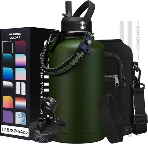 64oz Insulated Water Bottle by DIGJUPER