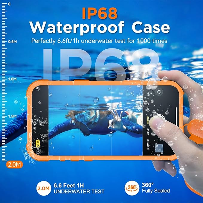 WIFORT for iPhone 17 Waterproof Case, - Image 3