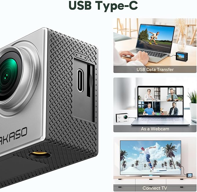 AKASO EK7000 4K30FPS 20MP WiFi Action Camera - Image 8