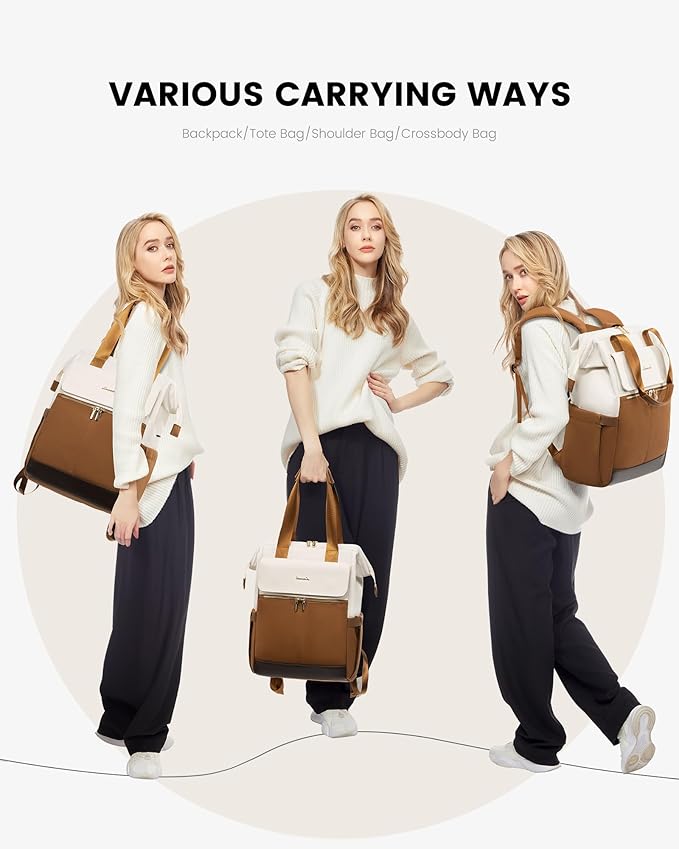 LOVEVOOK Laptop Backpack for Women, 15.6 Inch Work Laptop Bag - Image 6
