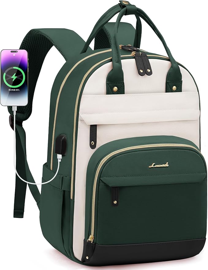 LOVEVOOK Backpack for Women, Laptop Backpack Women, Fits 17 Inch Laptop Bag by LOVEVOOK