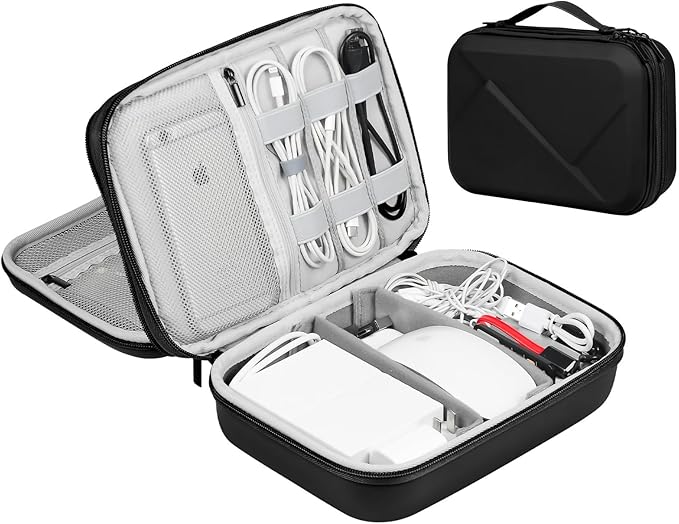 EVA Electronic Accessories Storage Case Large Shockproof Waterproof Storage Bag by miloocul