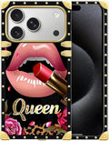 for iPhone 17 Pro Case Luxury Golden Decoration by Unknown