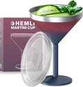 Martini Glass, Stainless Steel Insulated Martini Tumbler, Cocktail Cup by Hemli
