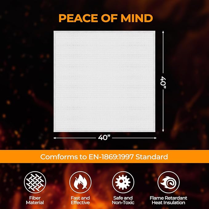 Juimma Fire Blanket for Home and Kitchen - Image 7