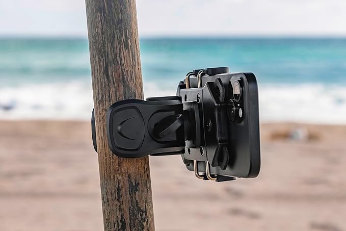 Beach Umbrella & Chair Phone Holder – Universal Clamp - Image 8