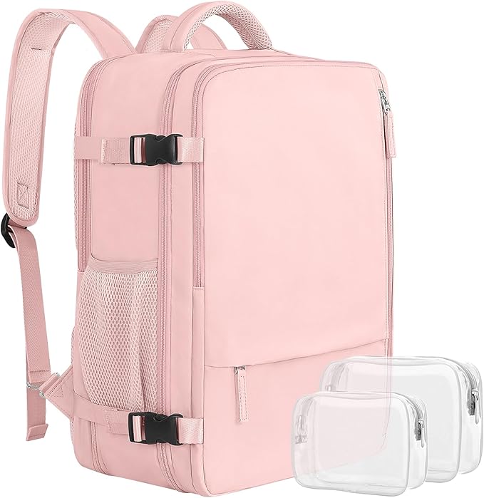 Sinaliy Large Travel Backpack for Women, 40L Carry On Backpack, 17 Inch Laptop by Sinaliy