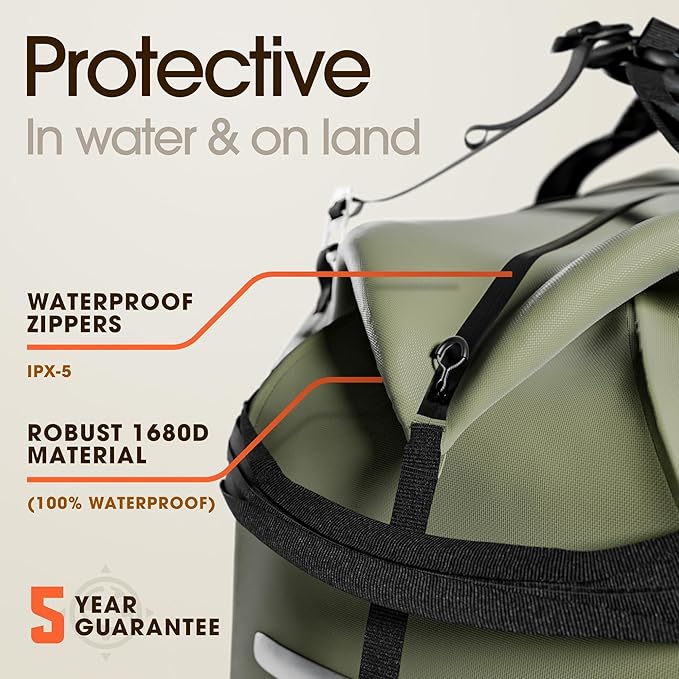 Earth Pak Waterproof Duffel Bag - Image 2
