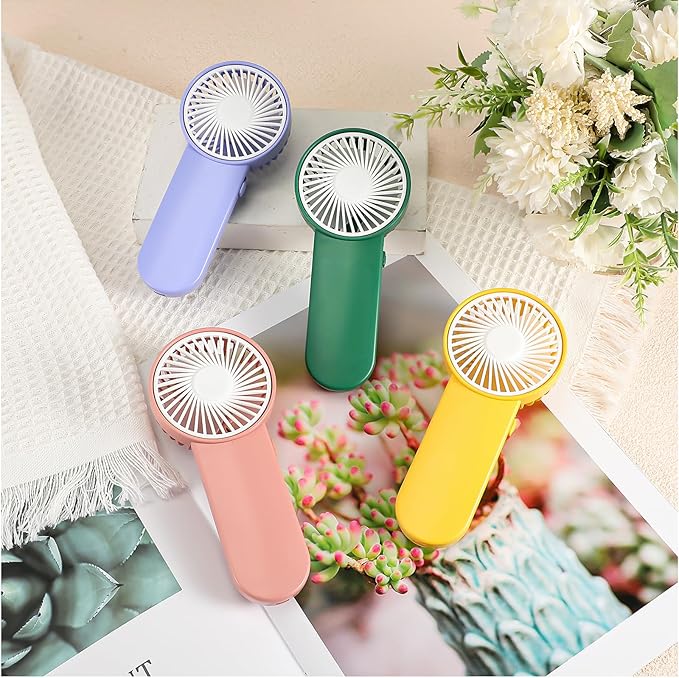 Sumind 72 Pcs Small Personal Portable Fan Mini Handheld Bulk 1 Speed Electric - Image 2