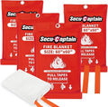 SecuCaptain Emergency Fire Blanket by SecuCaptain