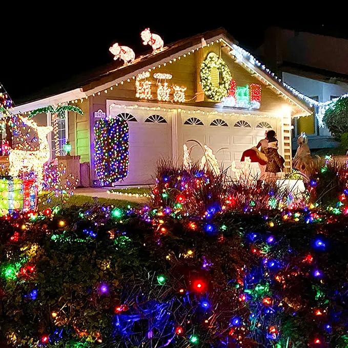 TW SHINE Outdoor Christmas Lights, 20FT 100 Count Christmas String Lights - Image 3