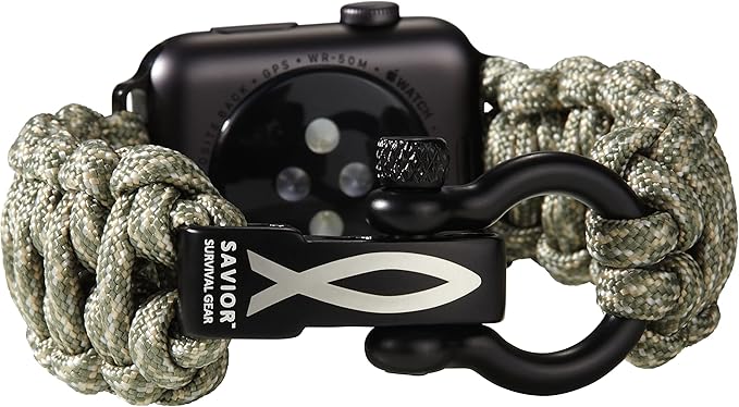 Savior Survival Gear Paracord Watch Band by SaviorSurvivalGear