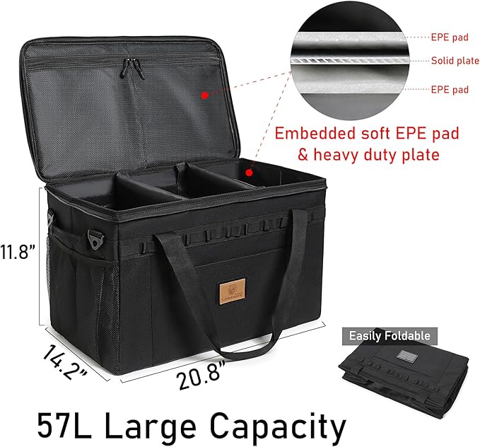 Tactical Camping Storage Bag Utility Tote Bag Camping Kitchen Organizer - Image 3