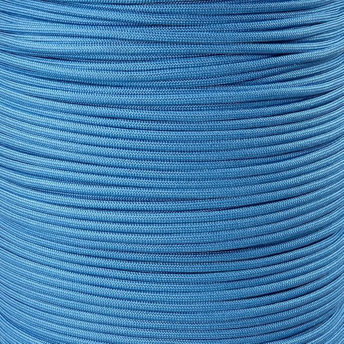 Paracord Planet Solid Color 550lb Paracord – 7 Strand Type III Nylon Cord by ParacordPlanet