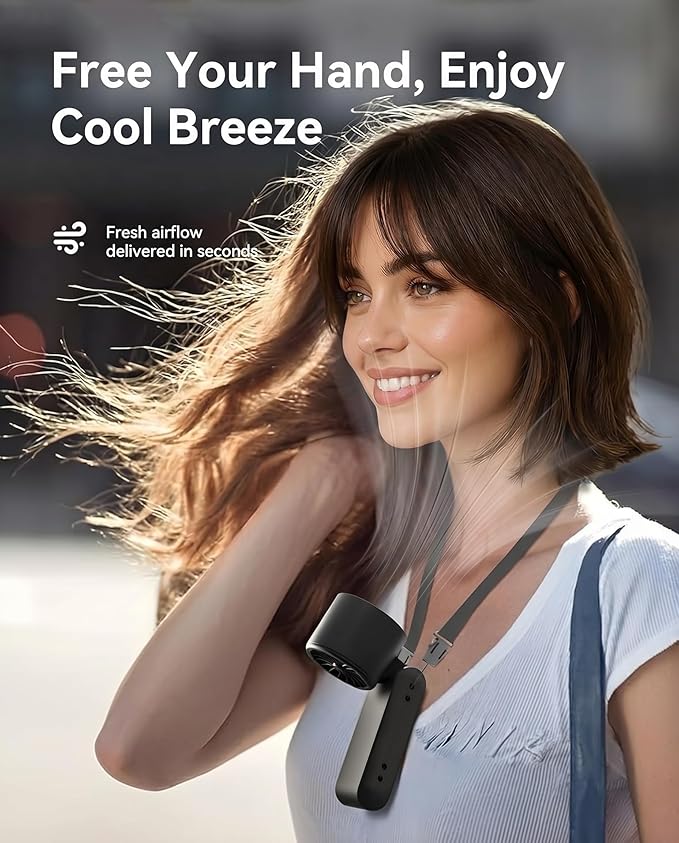 Portable Handheld Fan, Ice Cooling Turbo Fan, 20000 RPM Handheld Personal Fan - Image 7