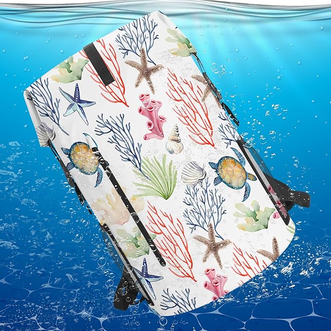 Dry Bag Waterproof for Women Men, 5L Roll Top Lightweight Dry Storage and - Image 9