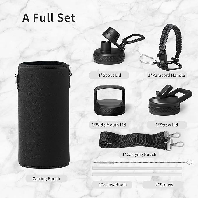 Trebo 32 oz Water Bottle Insulated - Image 7