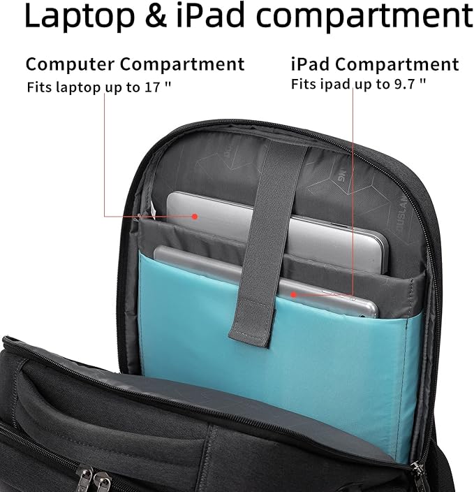 DUSLANG 17 Inch Laptop Backpack - Image 5