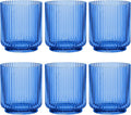 Abode Homewares Mesa 15 oz Durable Acrylic Double Old Fashioned Glasses by AbodeHomewares-TheDesignDestinationforTabletopDrinkwareKitchenandPet