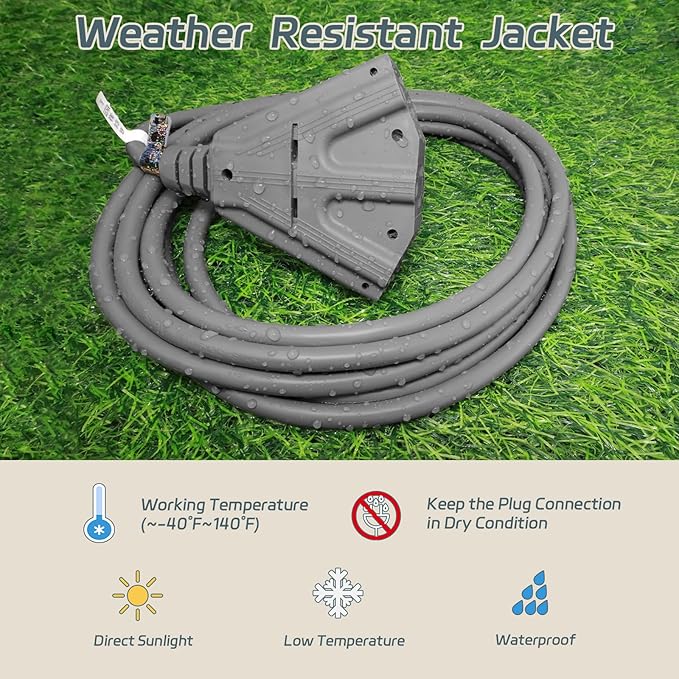 EP 2 Pack 6 Ft Outdoor Extension Cord - Image 3
