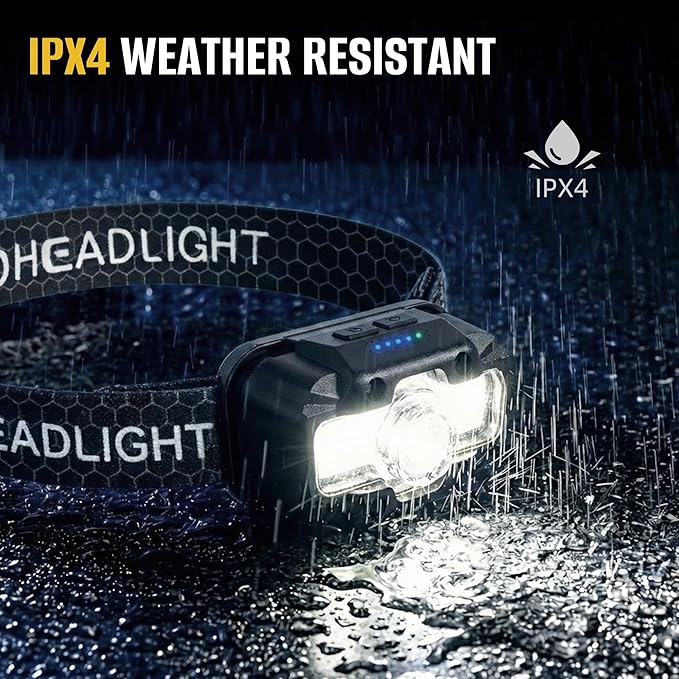 HOKOILN 2-Pack LED Headlamp Rechargeable - Image 6