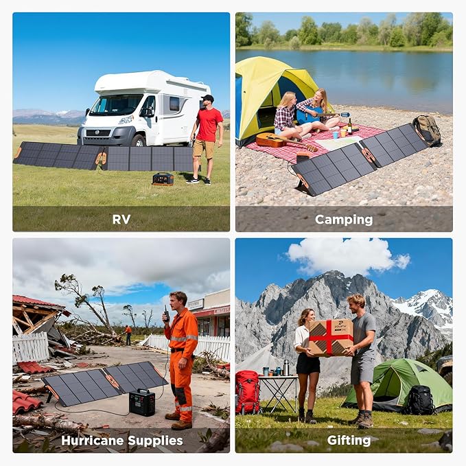 ZOUPW 320W N-Type 16BB Portable Solar Panel, 25% High Efficiency Foldable Solar - Image 8