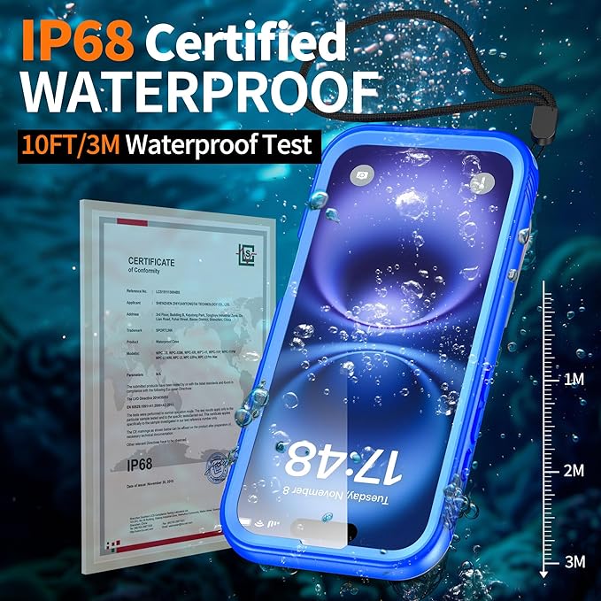 Cozycase for iPhone 16 Case Waterproof - Image 3