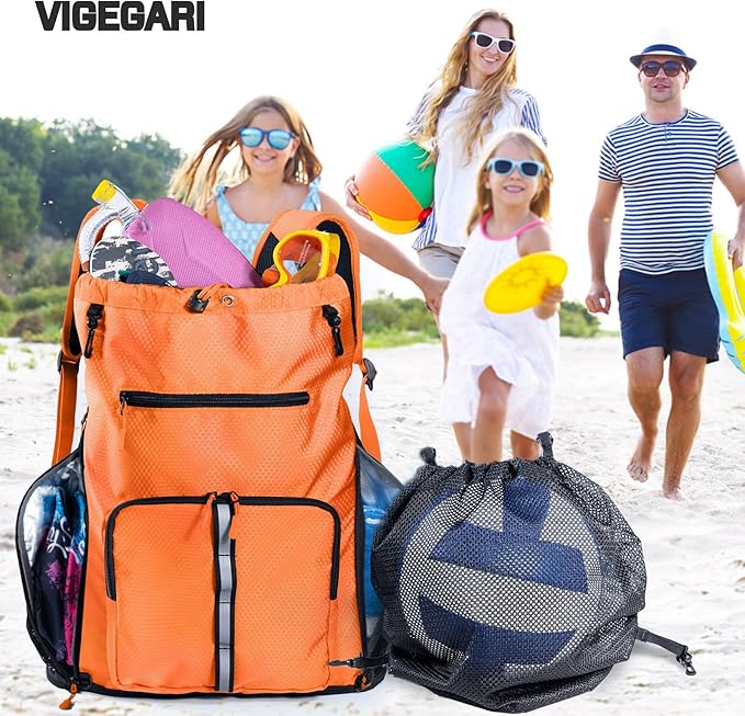 Large Beach Backpack Waterproof Sandproof - Image 7