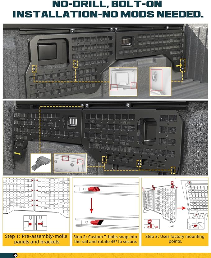 Trumgeta Side Bed MOLLE Panel Fit - Image 4