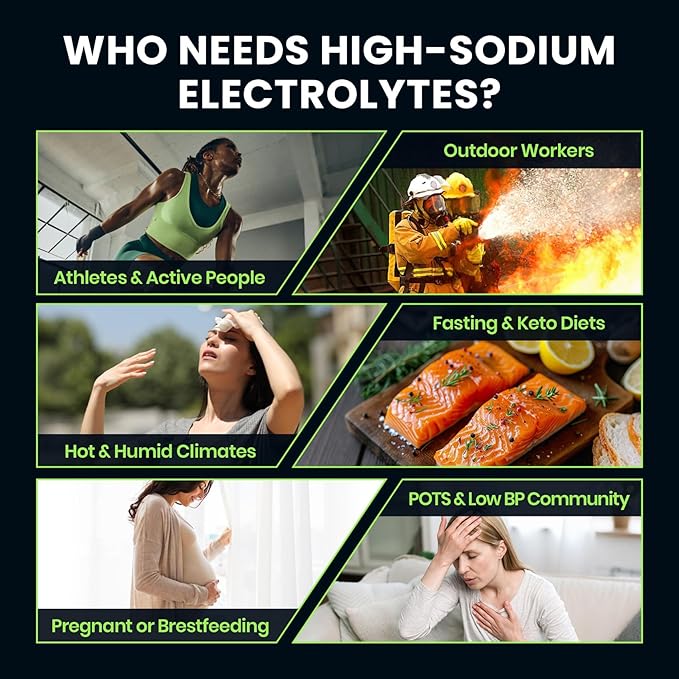 Venture Pal High Sodium Sugar-Free Electrolyte Powder Packets - Image 4