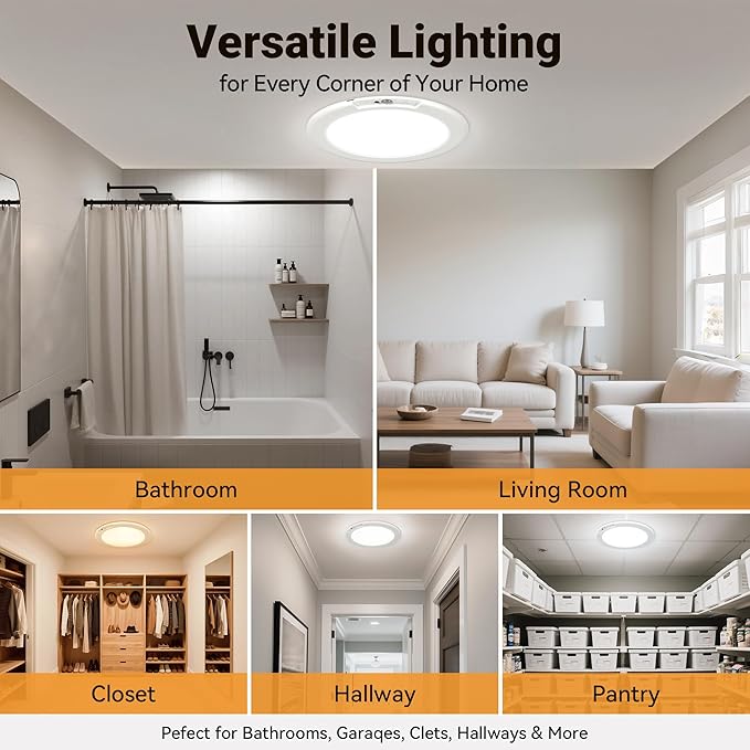 Rechargeable Ceiling Light No Wiring - Image 7