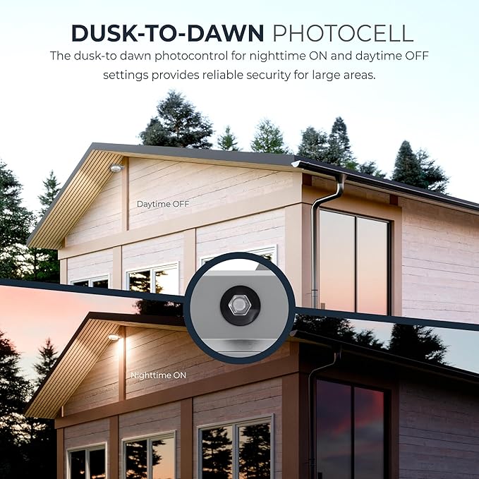 HALO ALB Outdoor Dusk-to-Dawn LED Security Area Light - Image 3