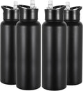 VEGOND 40 oz Insulated Water Bottle Bulk Stainless Steel Metal Water Bottles by VEGOND