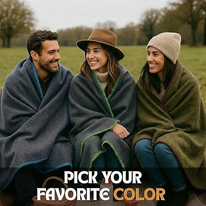 Wool Camping Blanket 10-Pack - Image 8