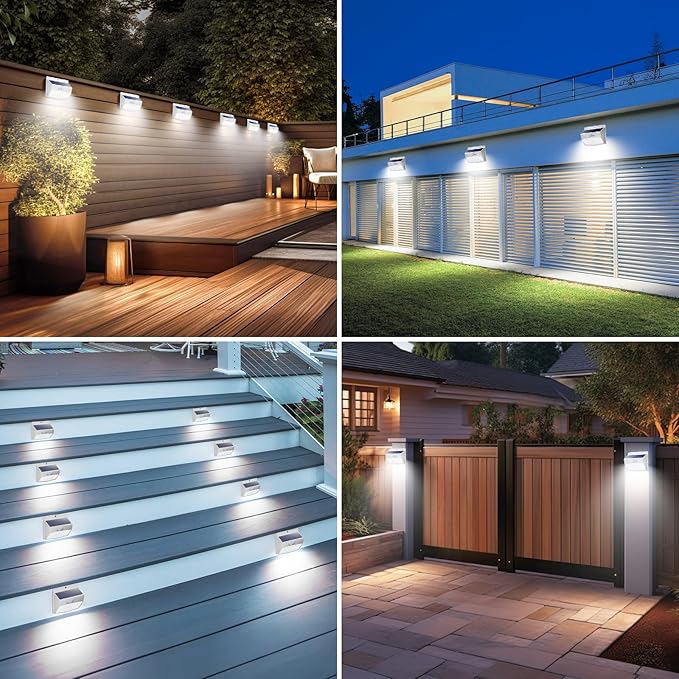 Peasur 1 Pack Solar Motion Lights Outdoor, Solar Security Light - Image 7
