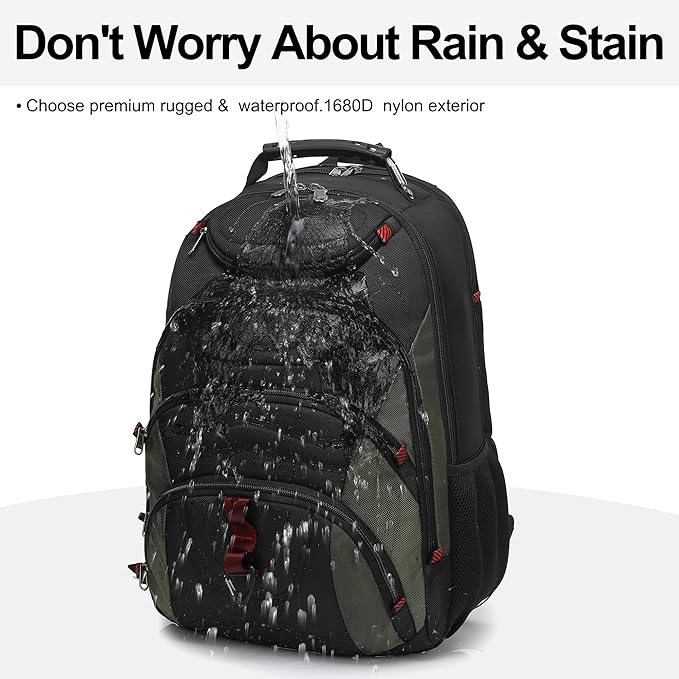 Boavan Laptop Backpack for men, 17.3 inch Laptop Bag - Image 6