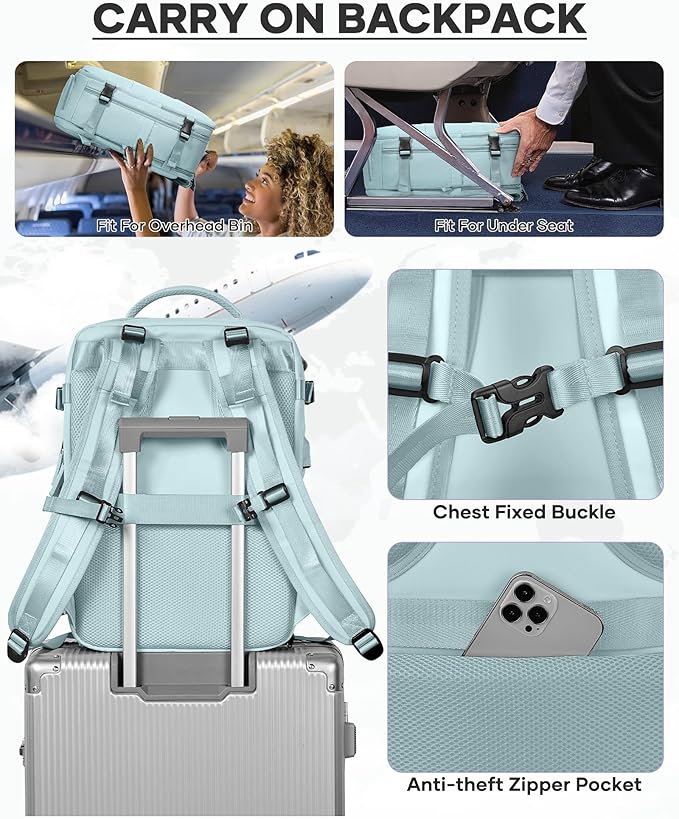 coofay Vacuum Backpack Travel - Image 7
