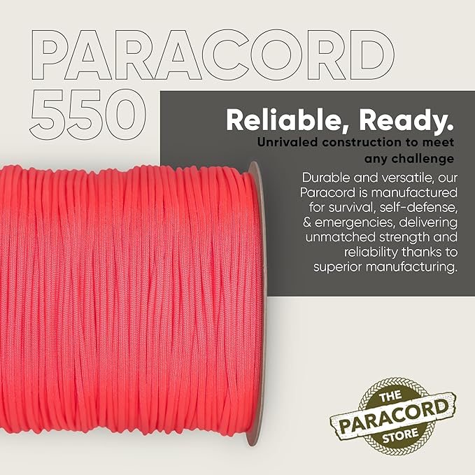 The Paracord Store | Type III 550 Paracord - 1000 FT Spool - Image 3