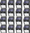 16 Pack Solar Lights Outdoor, 3 Modes/100LED Wireless IP65 Waterproof Solar by kolpop