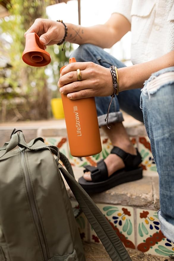LifeStraw Go Series — Insulated Stainless Steel Water Filter Bottle - Image 8
