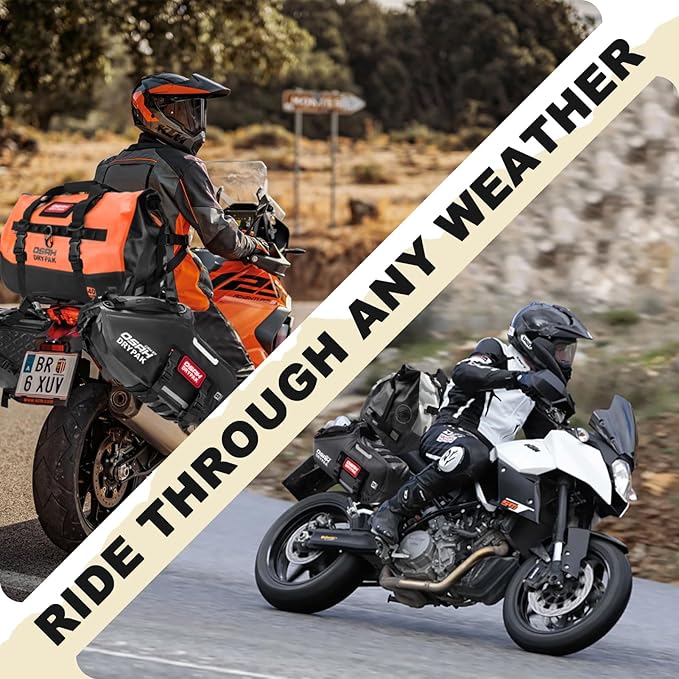 OSAH DRYPAK Waterproof Duffel Bag 25L/40L/60L – Heavy-Duty Motorcycle Tail Bag - Image 6