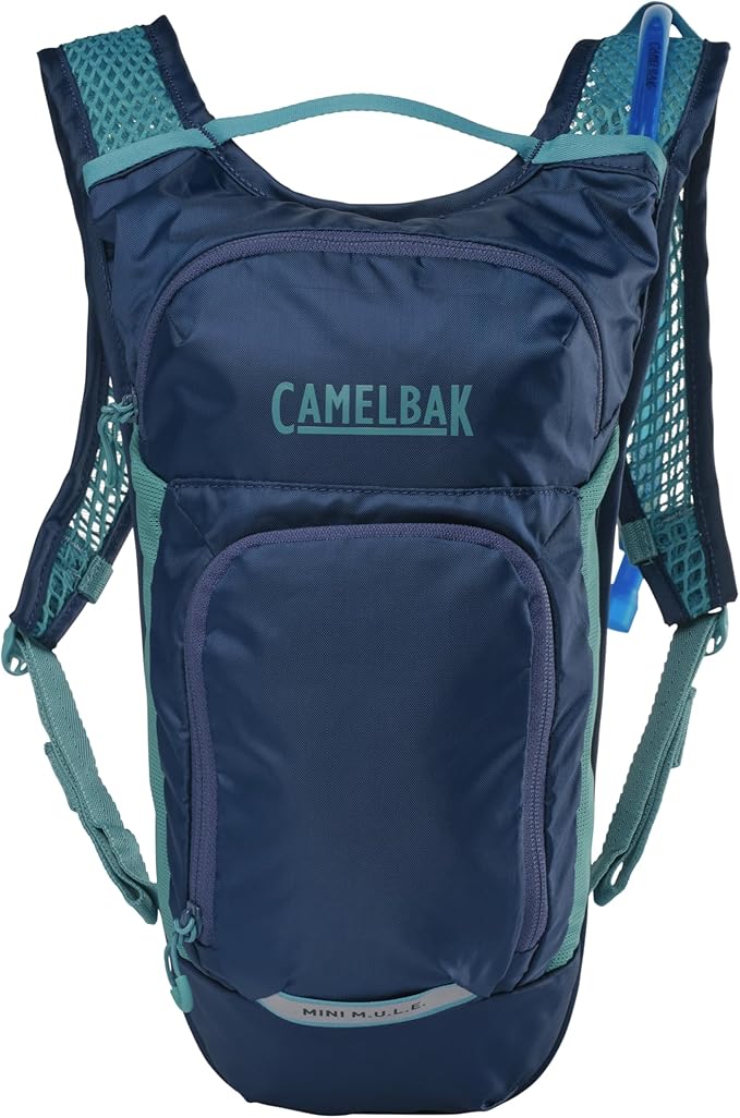 CamelBak Mini M.U.L.E. Kids 50oz Hydration Reservoir Hike and Bike Backpack - Image 3