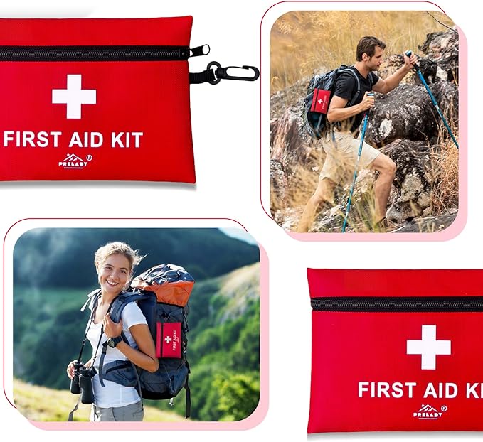 152 Piece Small First Aid Kit, Travel Size First Aid Kit TSA Approved, Mini - Image 6