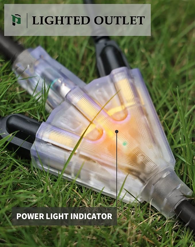 50Ft 12/3 Outdoor Extension Cord - Image 5