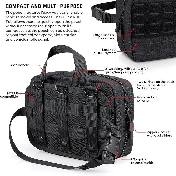 LIVANS Tactical Molle Medical Pouch - Image 5