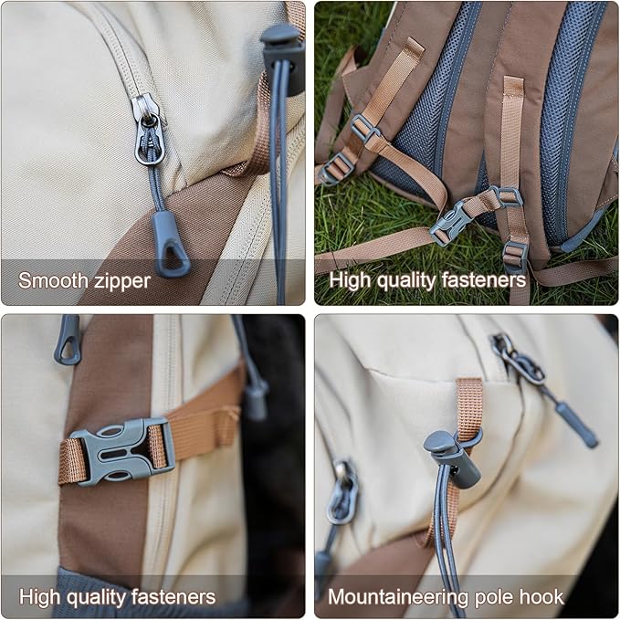 AUGUR hiking backpack small outdoor backpack women men lightweight back pack - Image 4